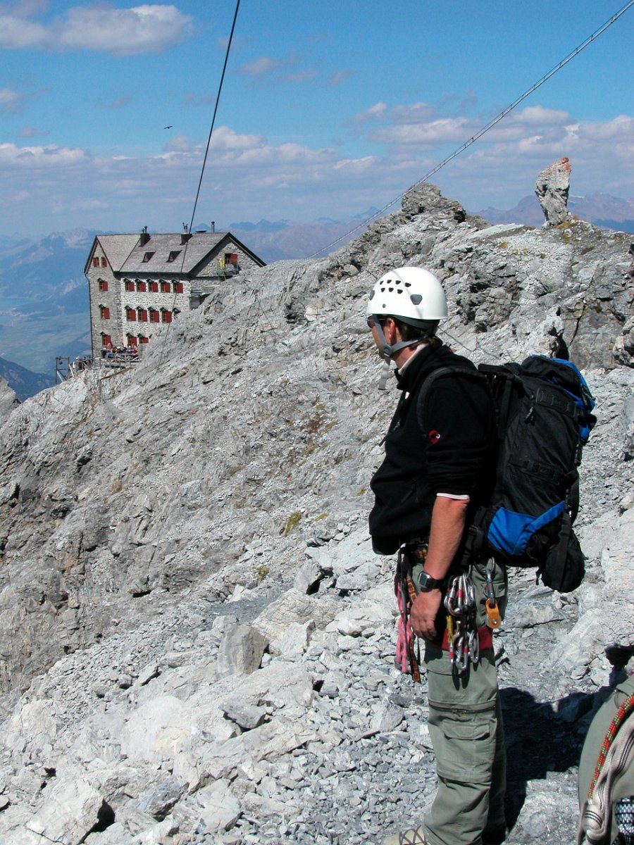 DSCN5777.JPG - Die Payerhütte ist fast wieder erreicht.