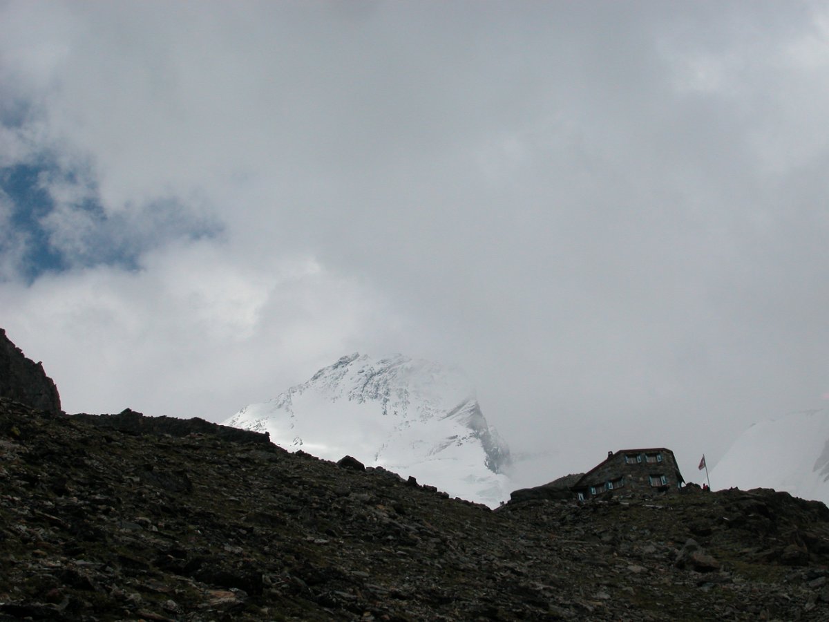 DSCN6519.JPG - Die letzten Meter zur Domhütte.