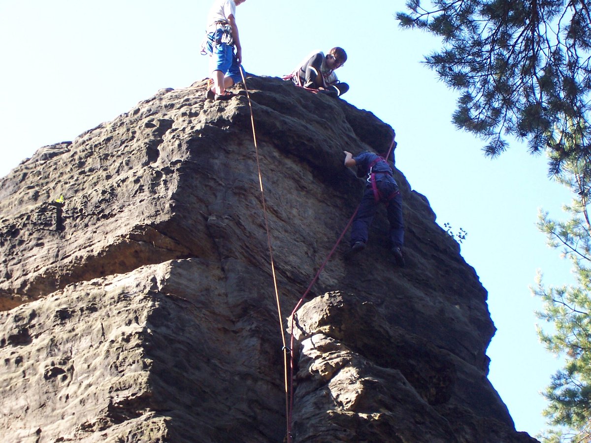 100_1488.JPG - Willi will auf seinen ersten richtigen Gipfel!