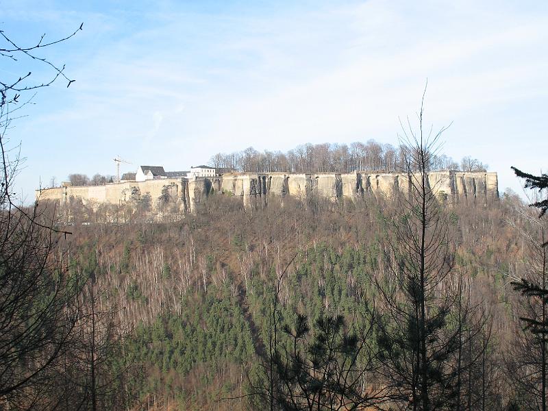 IMG_5514.jpg - Blick auf die Festung Königstein.