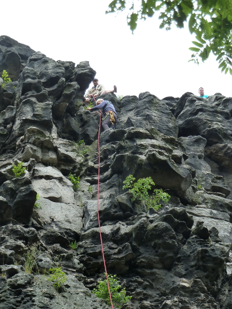 P1050873.JPG - Wolfgang im Nachstieg